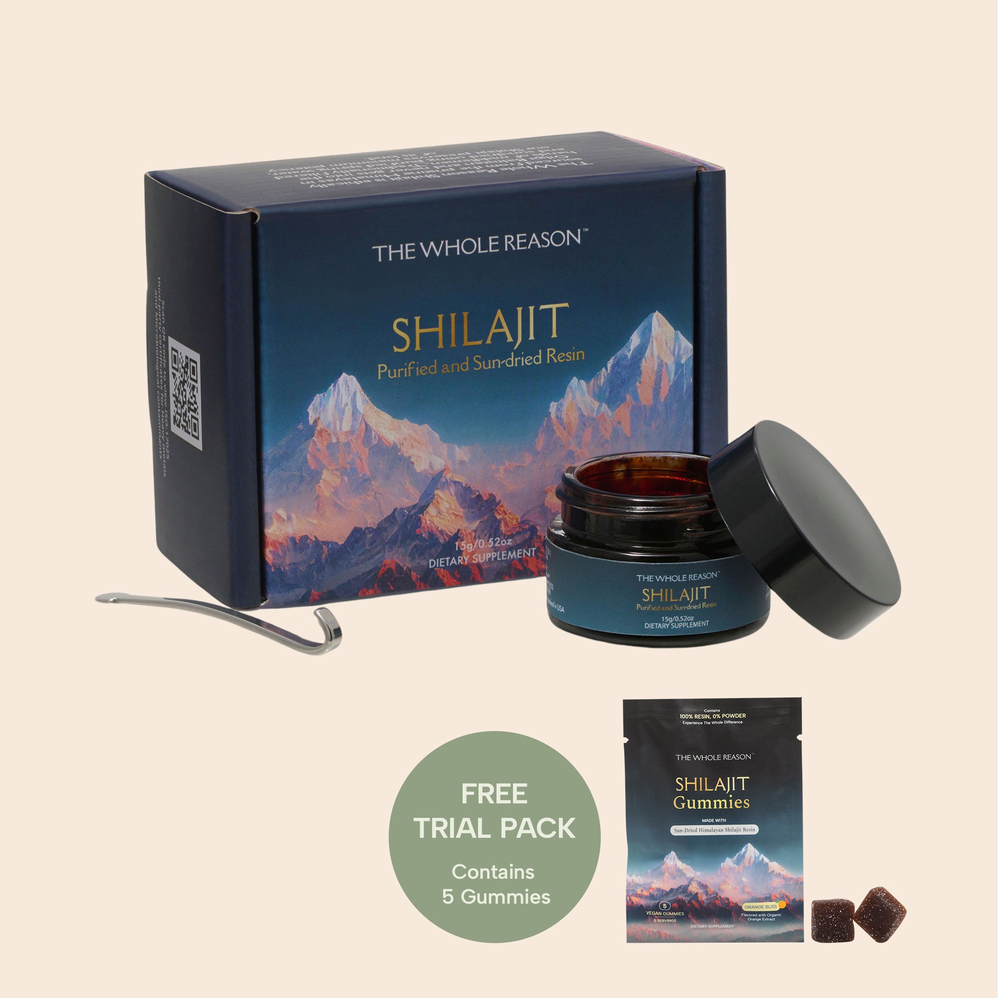Purified and Sun-dried Himalayan Shilajit Resin 15g